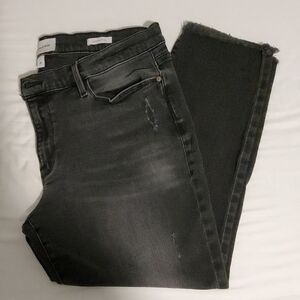 Frame Denim "Le Garcon" Crop Jeans